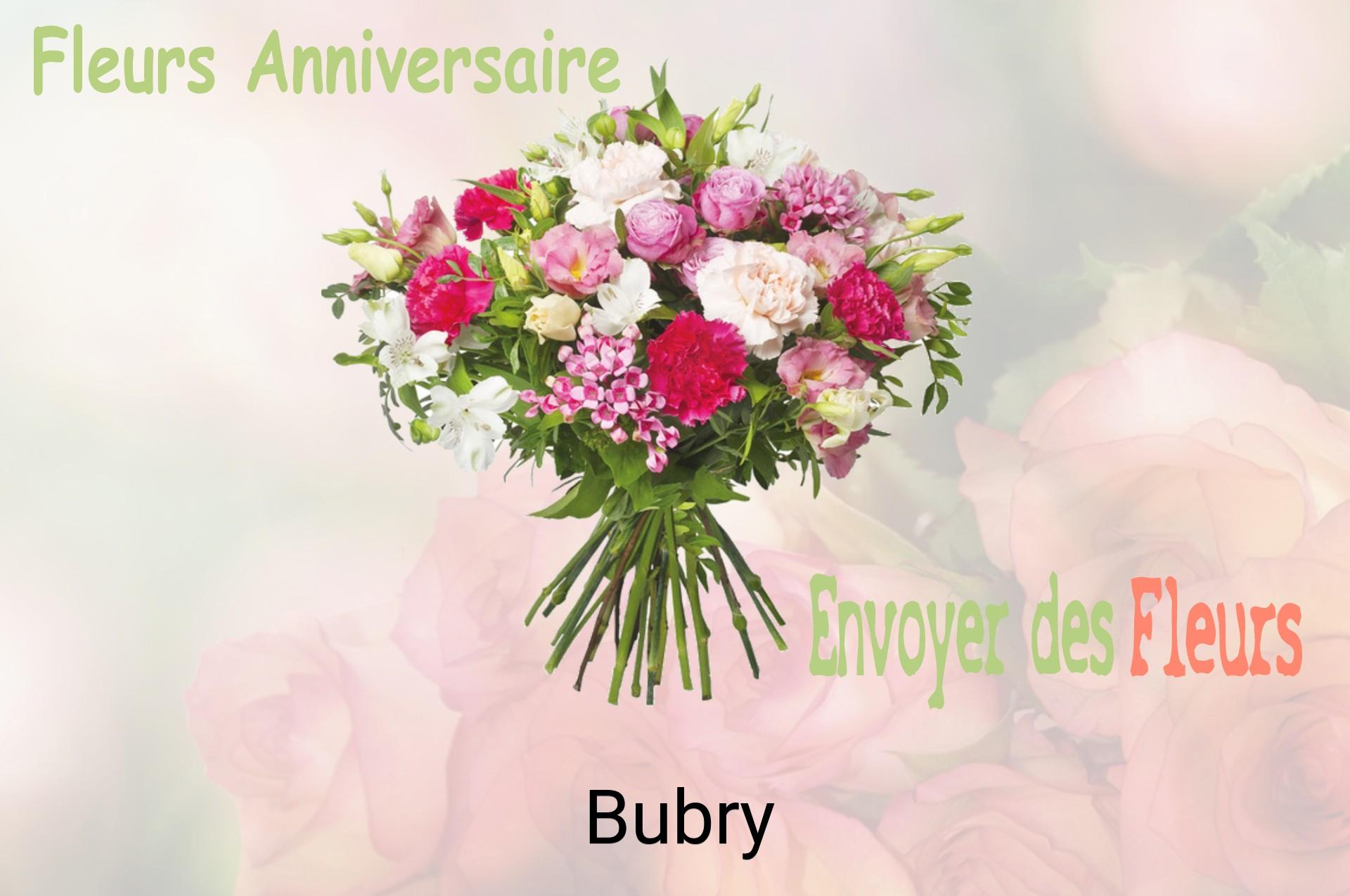 Bouquet de fleurs d’anniversaire livré à Bubry