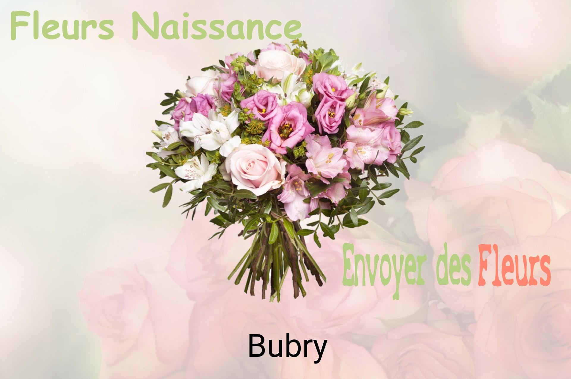 Bouquet de fleurs de naissance livré à Bubry